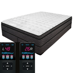 12" Air Adjustable 3" Pillow Top Mattress