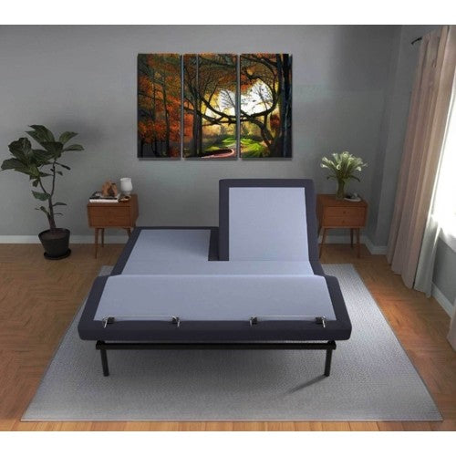 Split Top 12" + Adjustable Massaging Base (Medium Firm)
