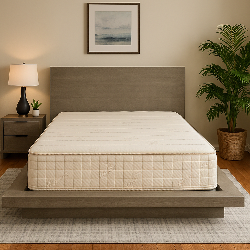 Adjustable 4 layer latex mattresses