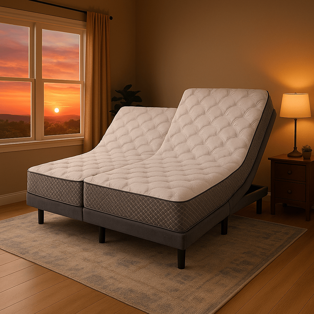 Split Queen Adjustable Bed Frame & Mattress Buying Guide: Adjustable Bundle sets - Beverly Hills Bed