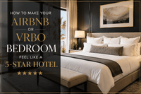 How to Make Your Airbnb or Vrbo Bedroom Feel Like a 5-Star Hotel - Beverly Hills Bed