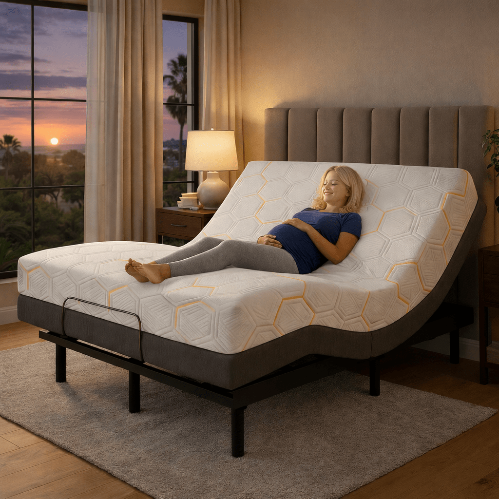 What are The Benefits of an Adjustable Bed During Pregnancy - Beverly Hills Bed