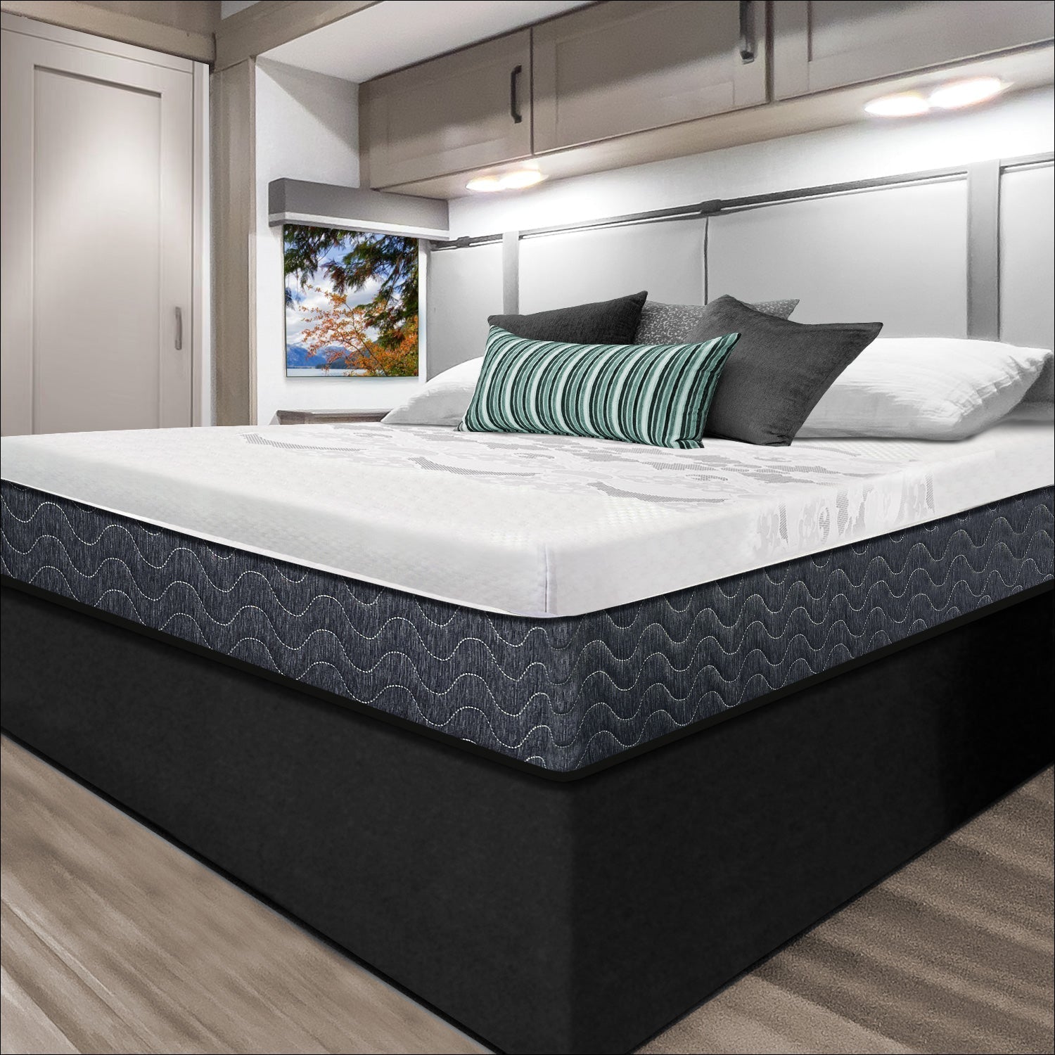RV air adjustable mattress for motorhomes