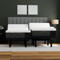 12" soft plush mattresses on Wallhugger adjustable base with voice control