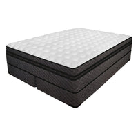 "14 inch air adjustable mattress with 50 firmness settings and dual controls"
