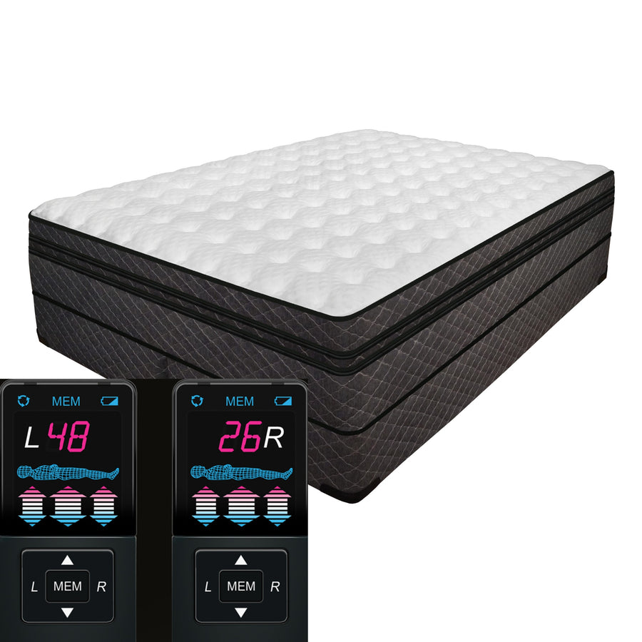 14" Air Adjustable 5" Super Pillow Top Mattress