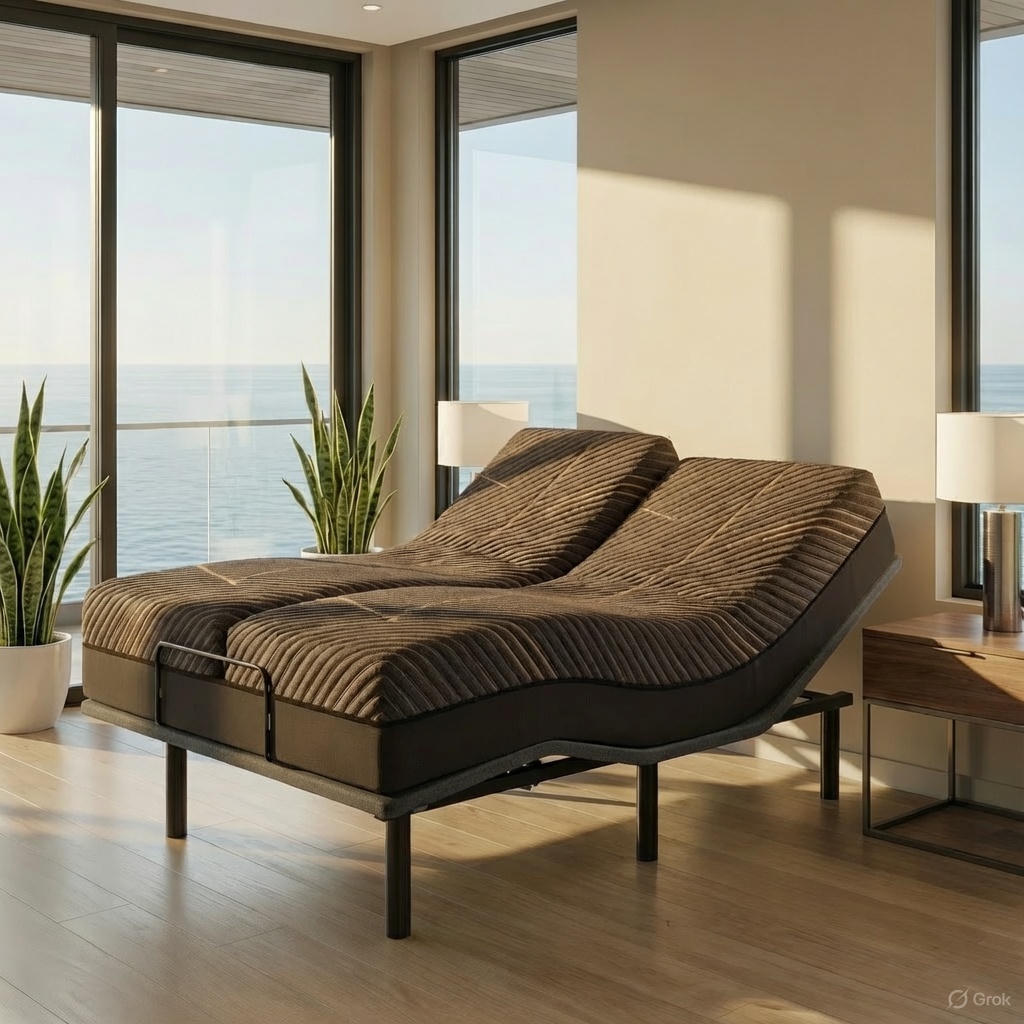 Split 13" Firm memory foam mattress