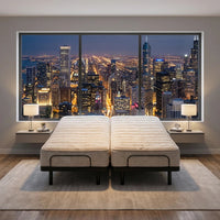 split queen adjustable mattress