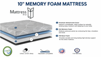 split queen mattress spec sheet