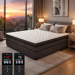 14" air mattress dual remotes and dual air bladders 