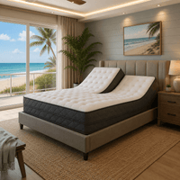 Split Top Mattress 14" Air Adjustable Bed (Adjustable firmness mattress) - Beverly Hills Bed