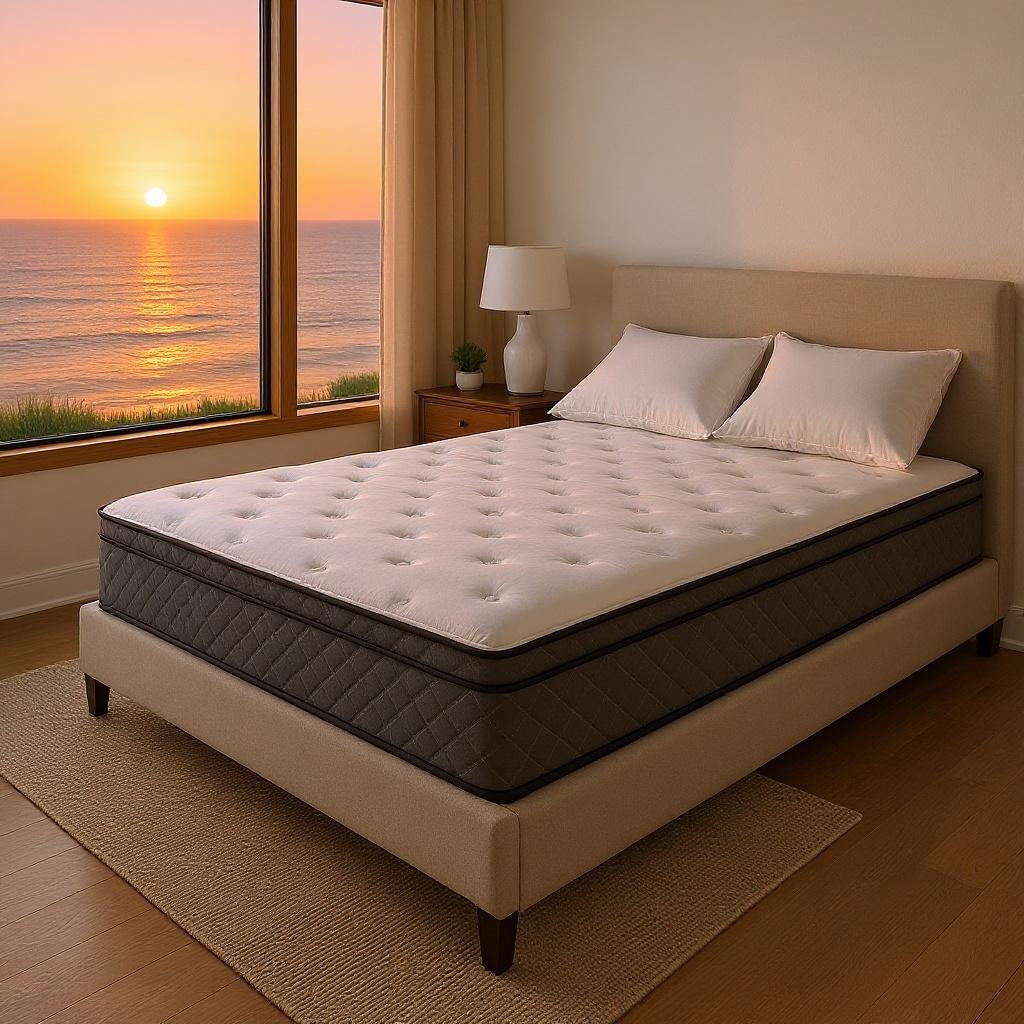 10" Air Mattress + Adjustable Massaging Base