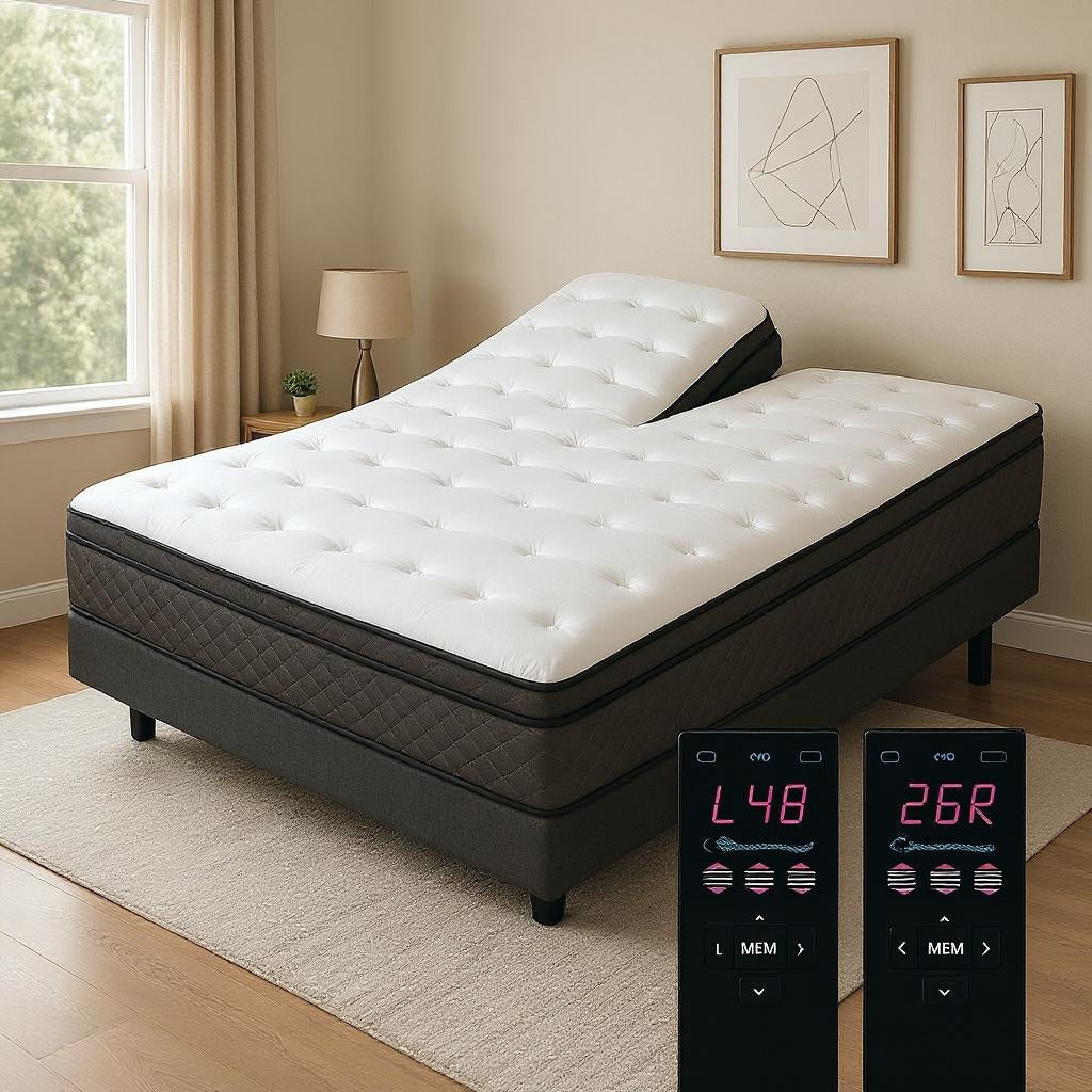 split top adjustable air mattress 50 number sleep bed