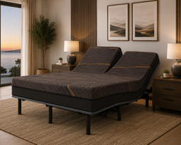 split top mattress with adjustable split top king bed frame  