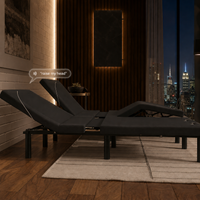 voice controlled adjustable bed