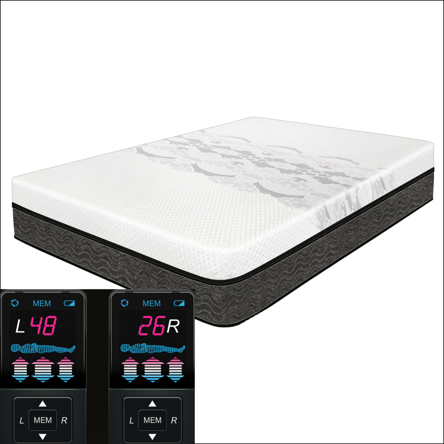 RV Air Adjustable 9.5" Mattress