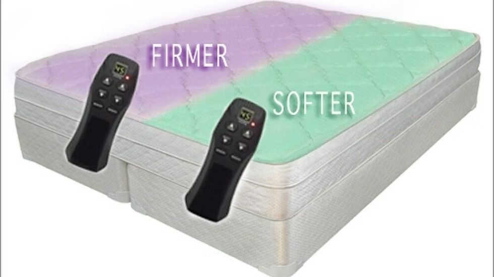 10" Air Mattress + Adjustable Massaging Base