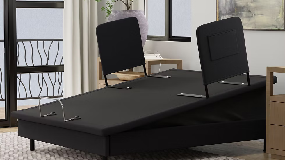 Hi Low Lift Massaging Adjustable Senior Bed with Voice Commmand