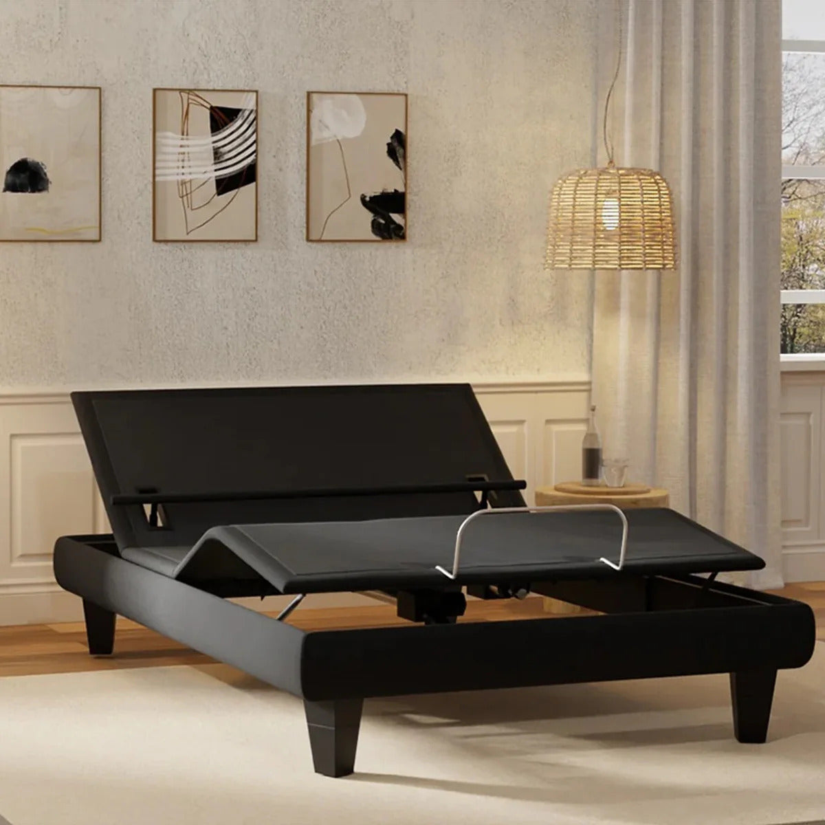 Ergomotion Rio 6 Lumber, Pillow Tilt, Massaging Adjustable Bed Base