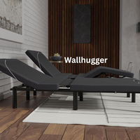 "Wallhugger voice control adjustable base with wireless remote"