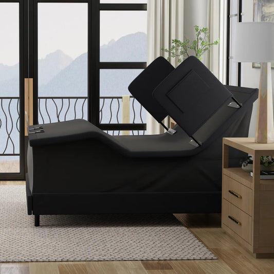 Hi Low Lift Massaging Adjustable Senoir Bed with Voice Commmand