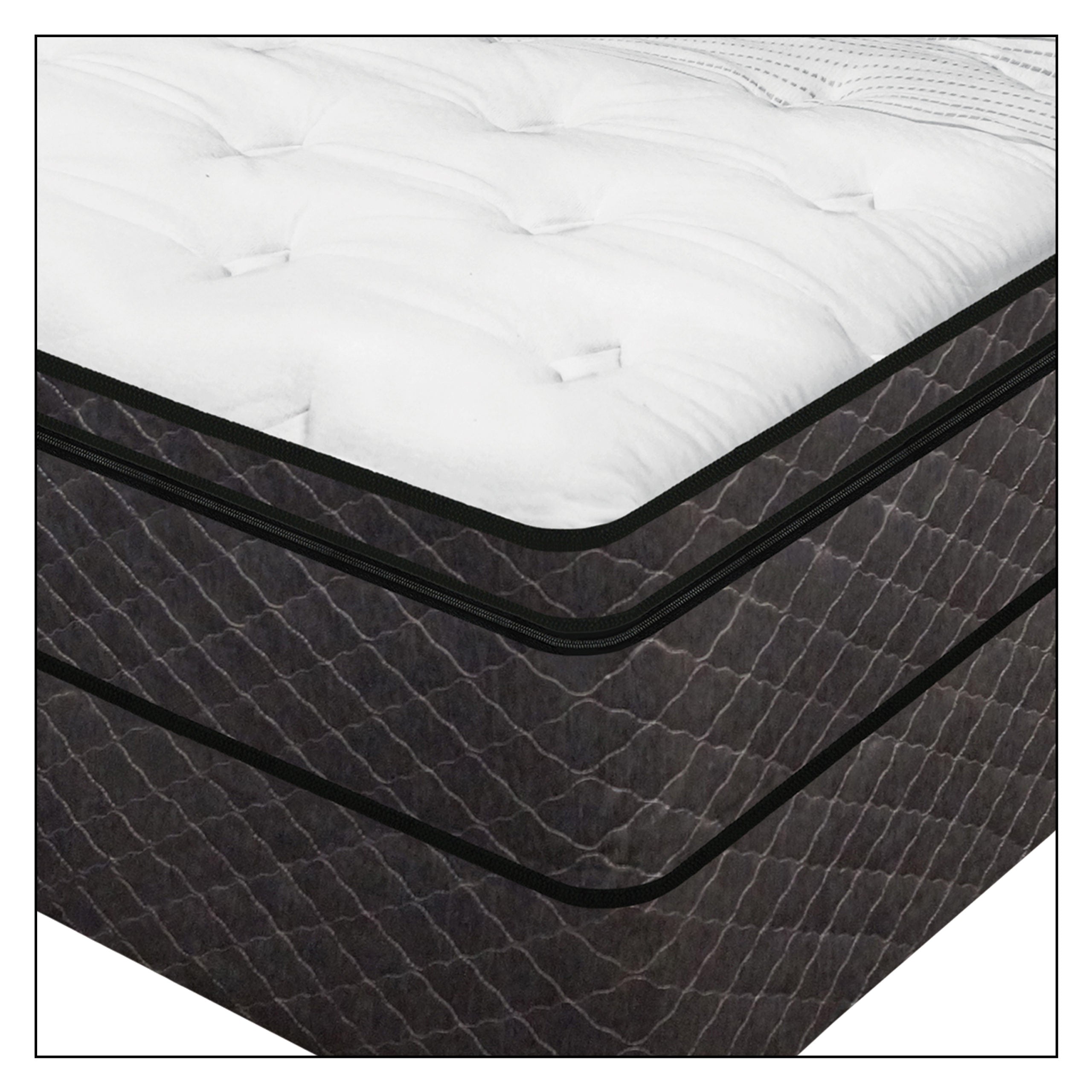 12" Air Mattress + Adjustable Massaging Base