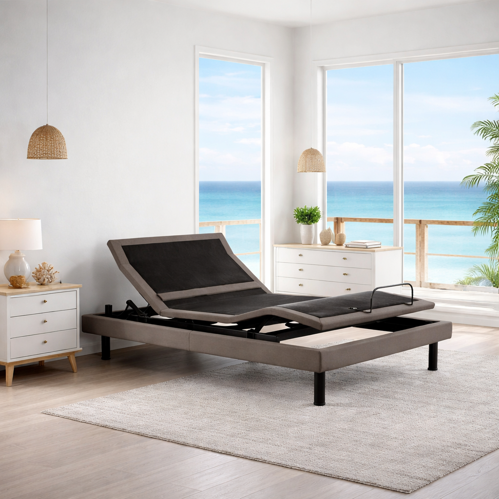 Malouf s755 Twin lumbar back support adjustable bed frame  