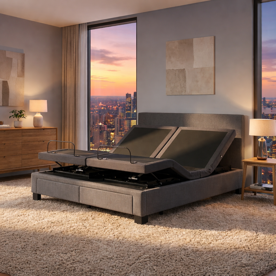 Malouf S655 Split King Malouf adjustable base 