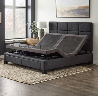 Dual Queen Adjustable Bed (Adjust your Comfort Mattress) & Massaging Base - Beverly Hills Bed