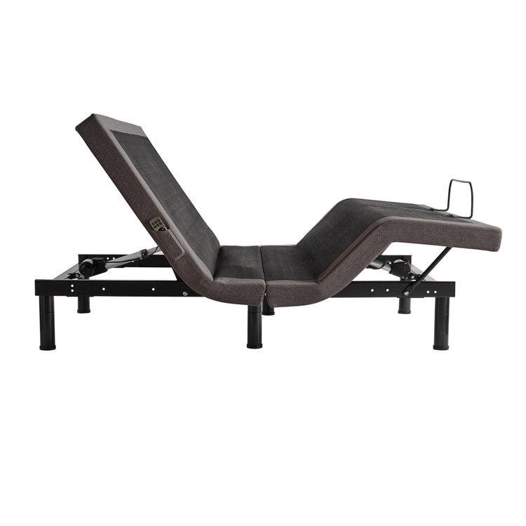 Split Queen Zero G Adjustable Massaging Bed Base + Choose Mattress