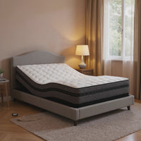 "10 inch air adjustable pillow top mattress demonstration video"