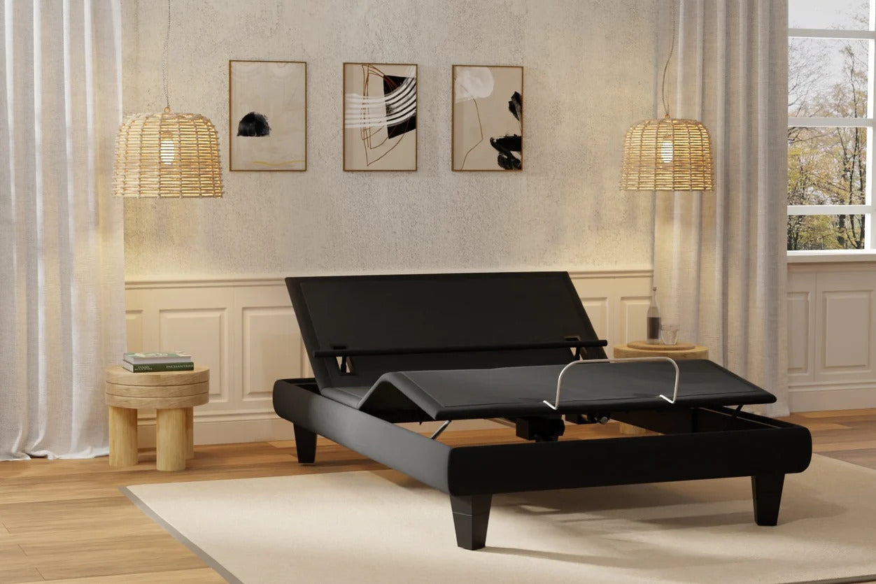 Ergomotion Rio 6 Lumber, Pillow Tilt, Massaging Adjustable Bed Base