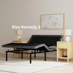 Rize Remedy 3 Lumbar Massaging Adjustable Bed Base