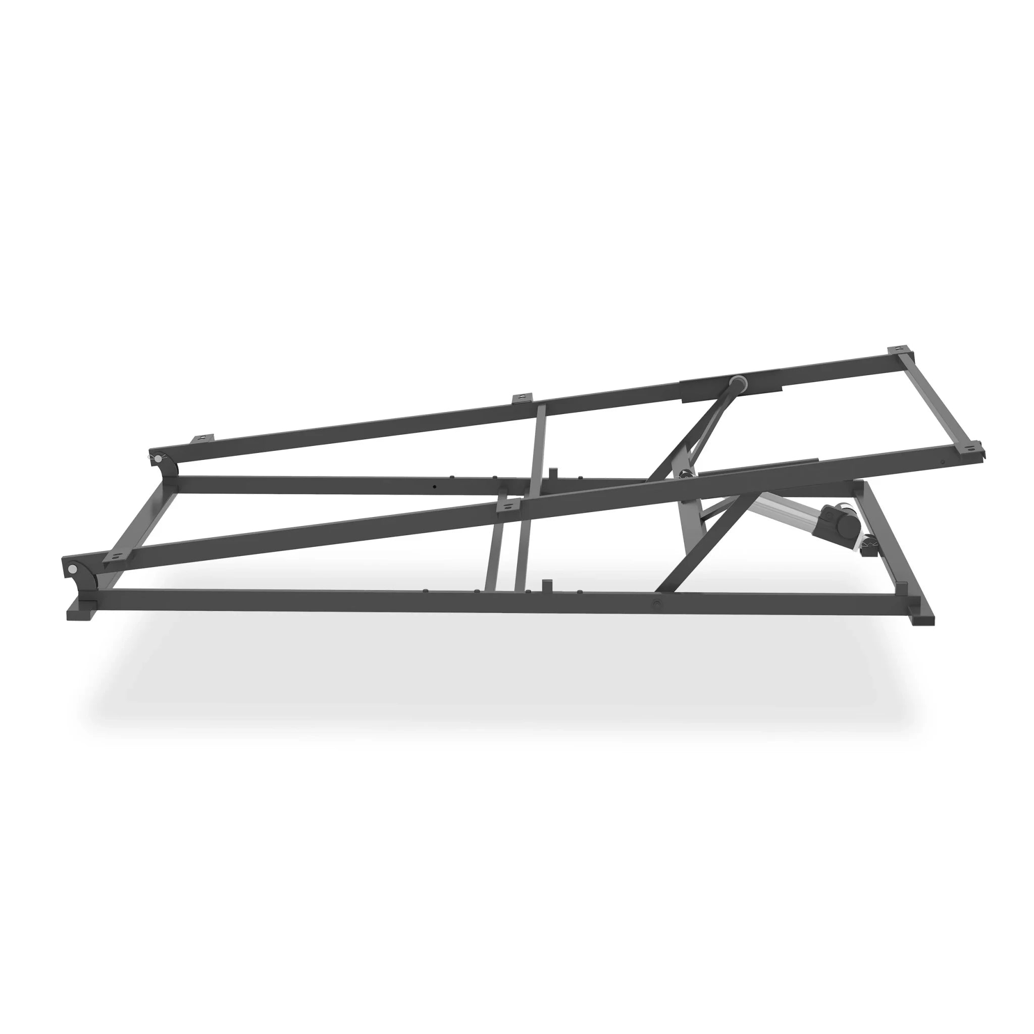 Rize Contemporary 4 Lumbar Pillow Tilt Adjustable Massaging Bed Base - Beverly Hills Bed