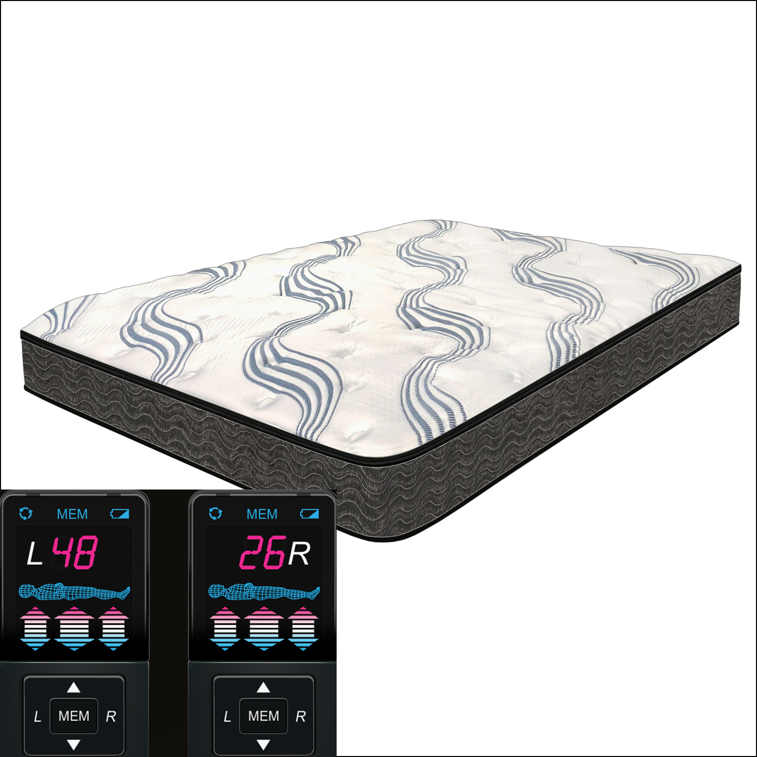 RV Air Adjustable 8" Mattress