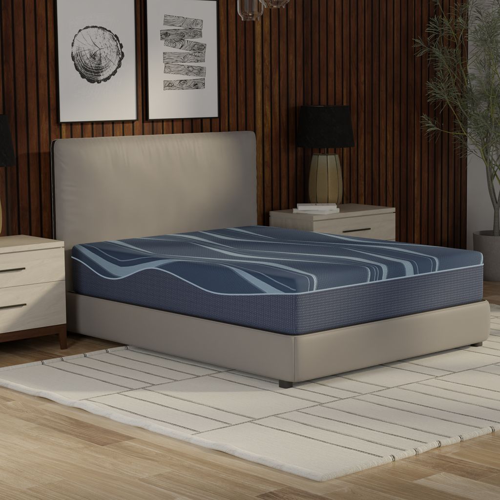Active Align Copper Zoned Mattress medium firmness corner detail showing reactive support