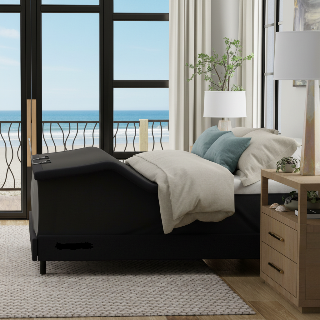 Hi Low Lift Bed Adjustable Luxurious Home Hospital Bed