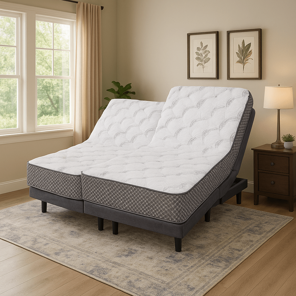 M2 Superior Adjustable Bed Frame with Massage and Zero Gravity - Beverly Hills Bed
