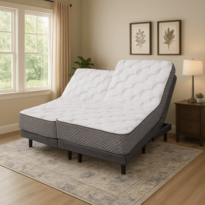 M2 Superior Adjustable Bed Frame with Massage and Zero Gravity - Beverly Hills Bed
